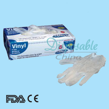 handschoenen van 9 duim gloves de beschikbare pvc/vinyl vinylexamationhandschoenen met Ce FDA